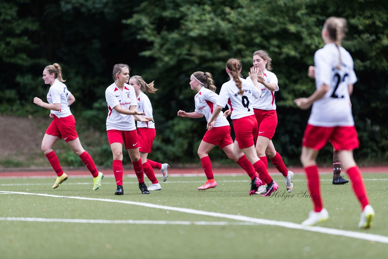 Bild 312 - wBJ Walddoerfer - St. Pauli : Ergebnis: 6:0